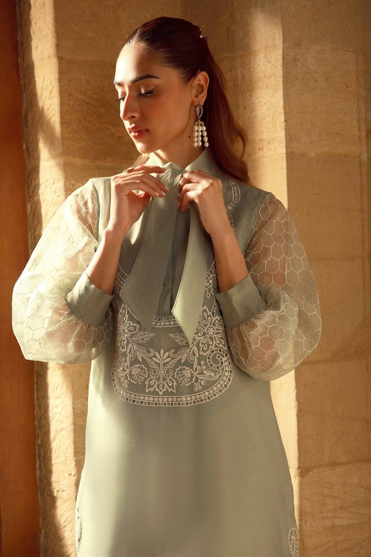 Sahar | Luxe Pret 25 | Olive Garden by Maria Faisal - Registered Vendor of : Sahar - type : Ladies Clothes - 100% original wedding dresses