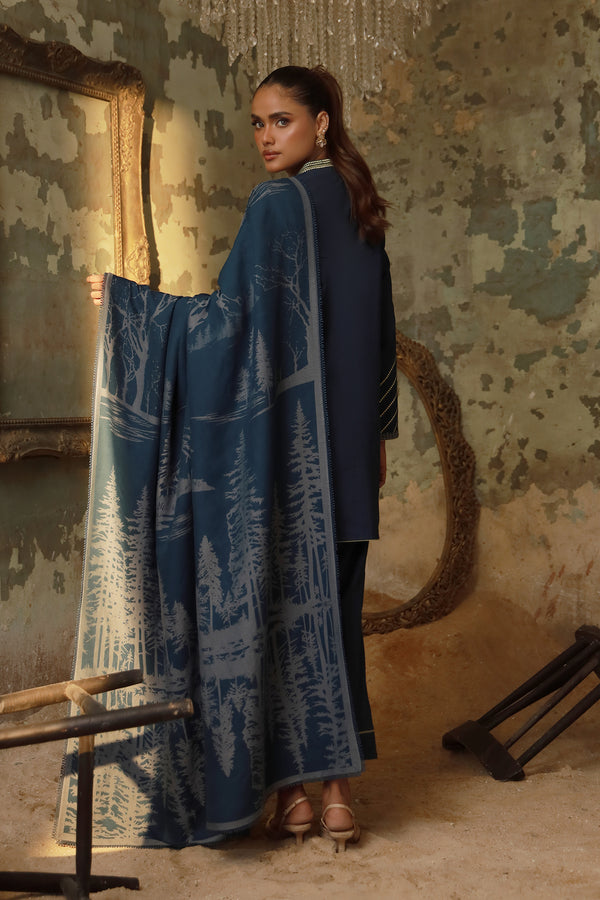 Sahar | Fall 25 | Caribbean Mist - Ladies Clothes - Maria Faisal