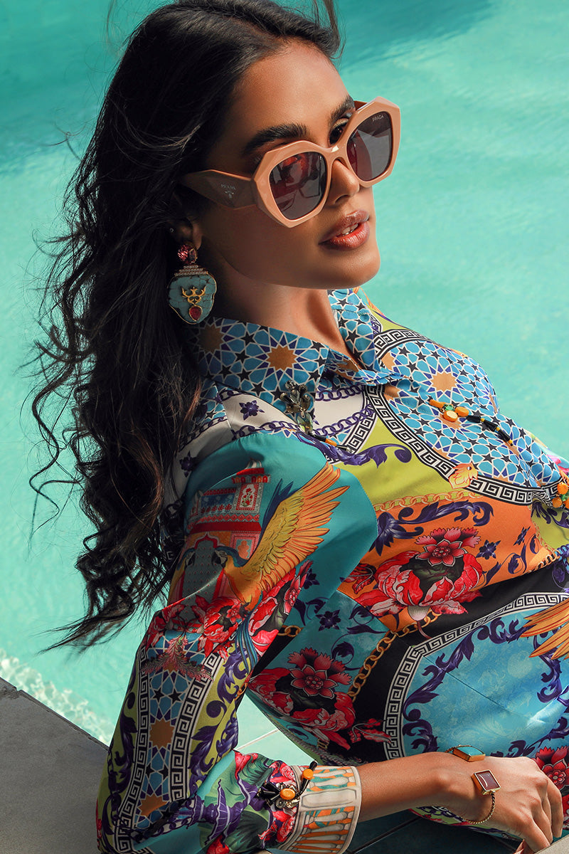 Wardha Saleem | Luxury Pret Fusion Wear | VERA (2PC) - Ladies Clothes 