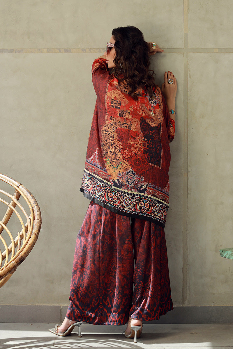 Wardha Saleem | Luxury Pret Fusion Wear | HAZEL (2PC) - Ladies Clothes 