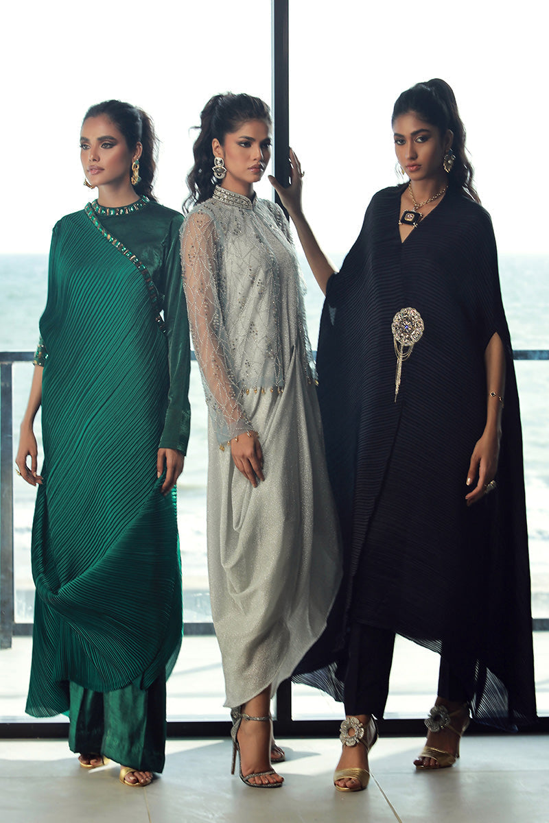 Wardha Saleem | Luxury Pret Fusion Wear | NAOMI (2PC) - Ladies Clothes 