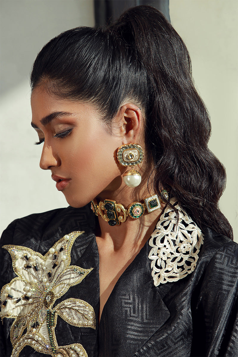 Wardha Saleem | Luxury Pret Fusion Wear | KIERA (2PC) - Ladies Clothes 