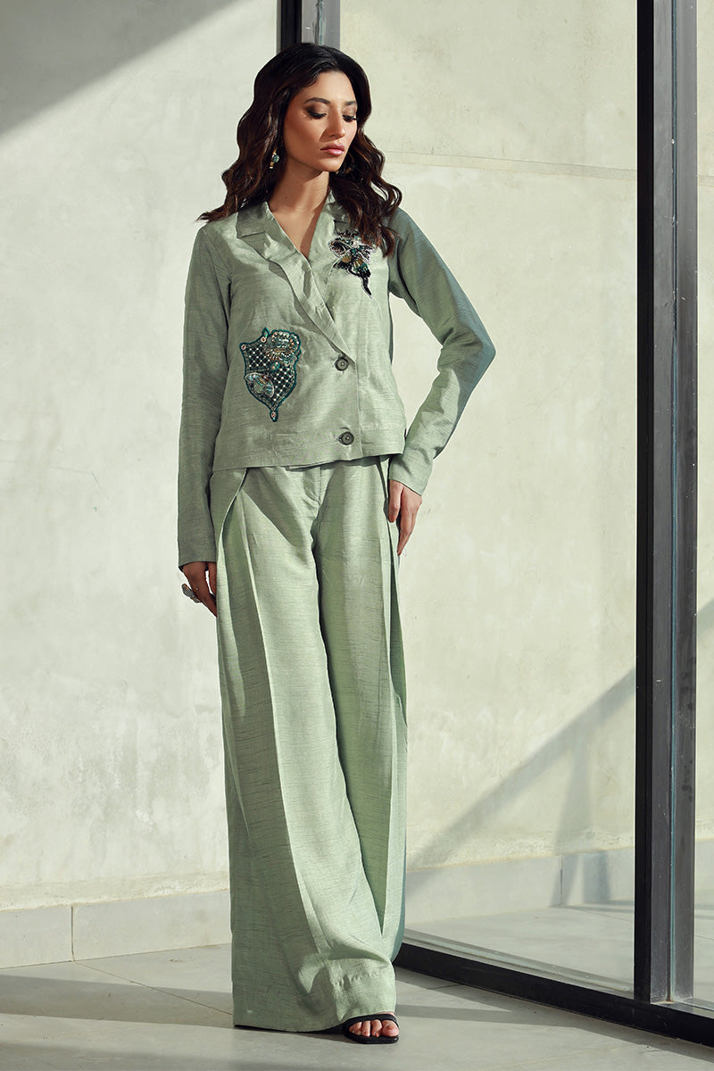 Wardha Saleem | Luxury Pret Fusion Wear | JULIA (2PC) - Ladies Clothes 