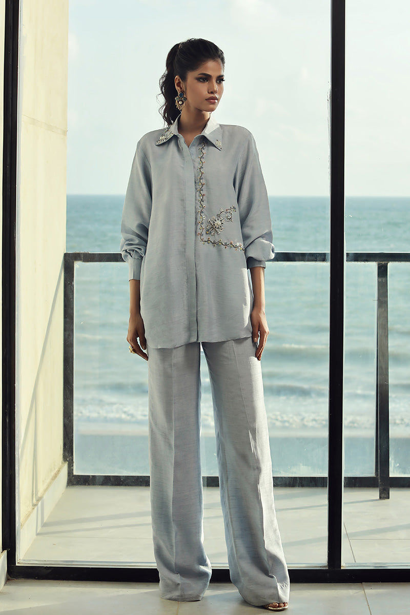 Wardha Saleem | Luxury Pret Fusion Wear | ELLA (2PC) - Ladies Clothes 