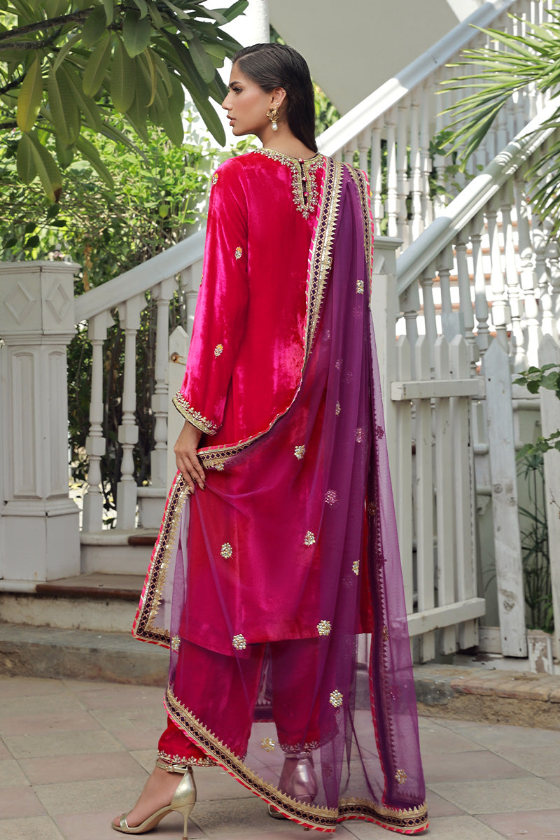 Sana Abbas | Velvet Formals | RUBY - Ladies Clothes - Maria Faisal