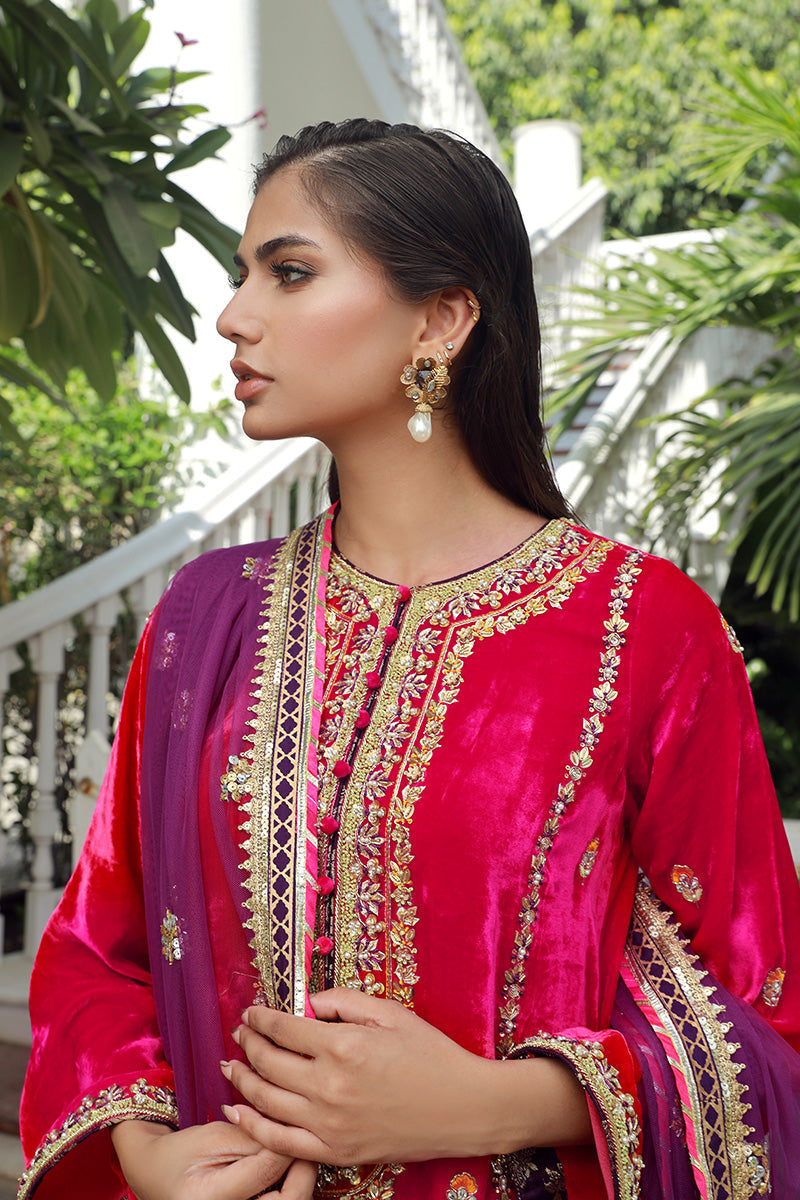 Sana Abbas | Velvet Formals | RUBY - Ladies Clothes - Maria Faisal
