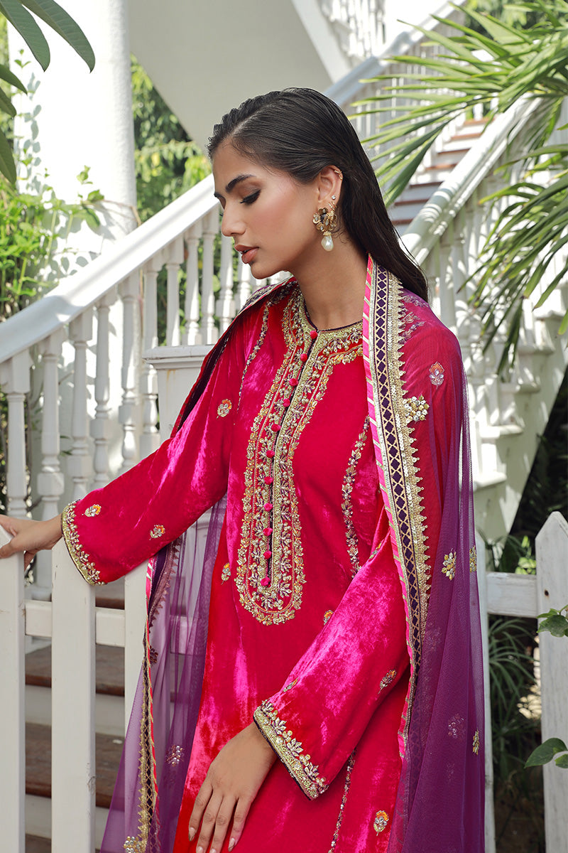 Sana Abbas | Velvet Formals | RUBY - Ladies Clothes - Maria Faisal