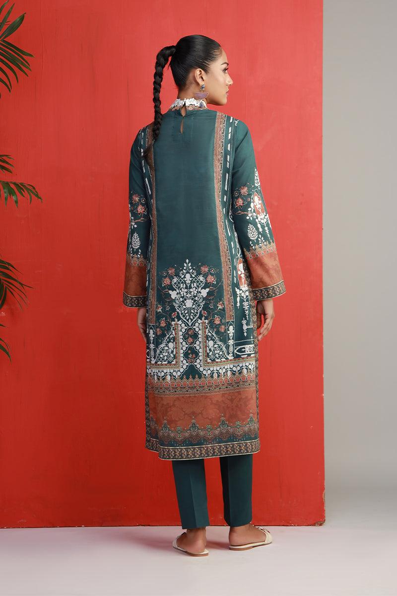 Shamaeel Ansari | Bagh e Bahar Lawn |Noor-e-Gul - Luxury Dress - available at Maria Faisal in UK and USA.