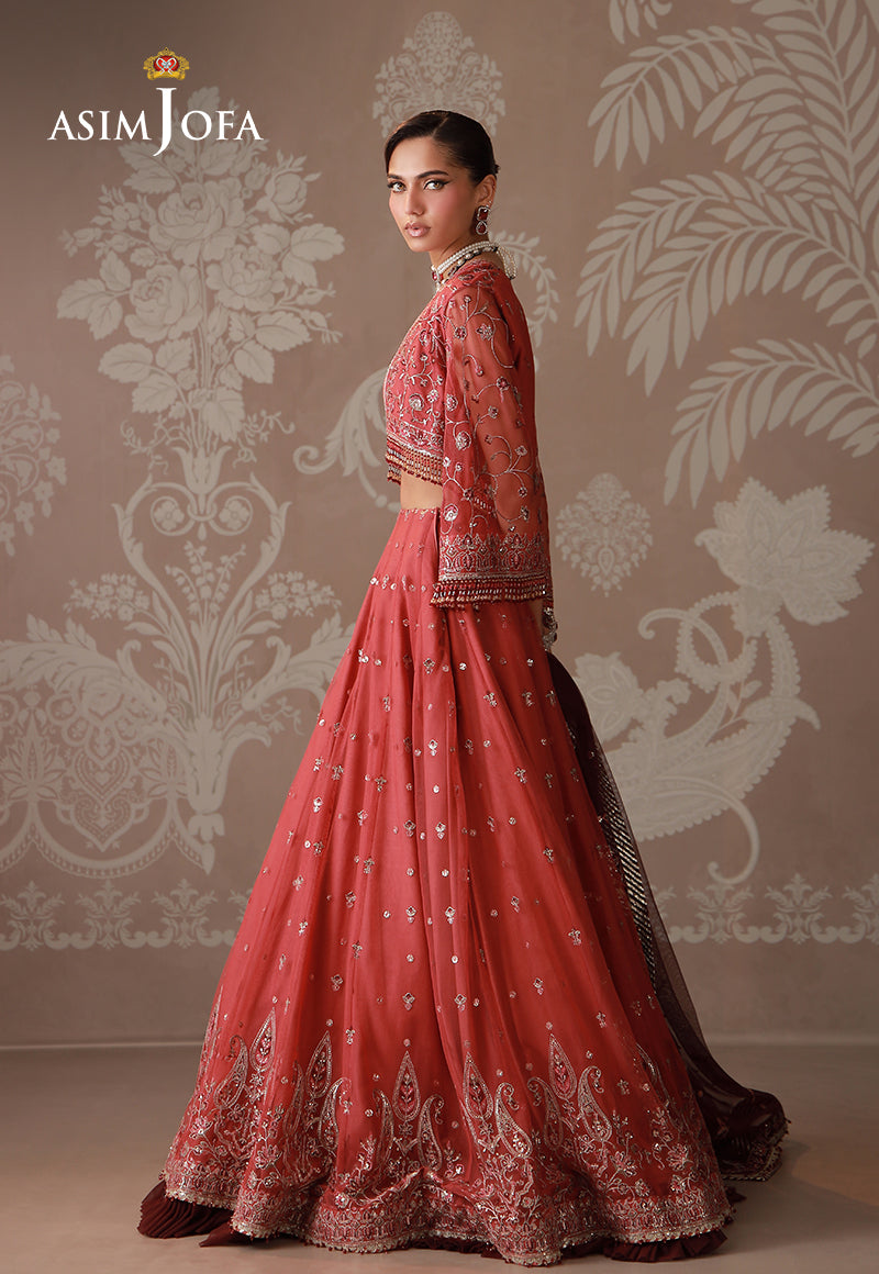 Asim Jofa | Zari Festive Collection | AJULD-04 - Formal Dress - available at Maria Faisal in UK and USA.
