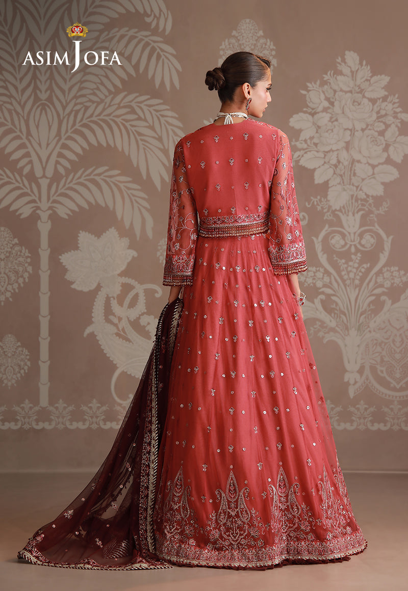 Asim Jofa | Zari Festive Collection | AJULD-04 - Formal Dress - available at Maria Faisal in UK and USA.