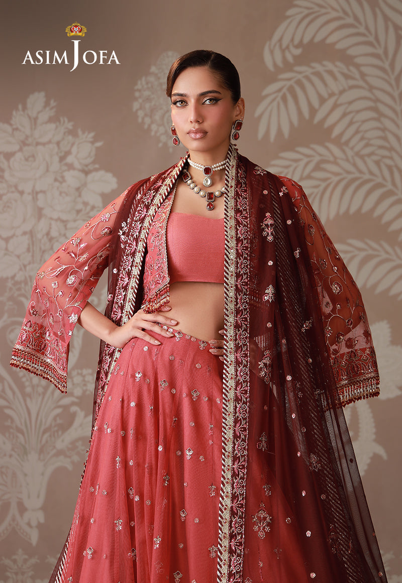 Asim Jofa | Zari Festive Collection | AJULD-04 - Formal Dress - available at Maria Faisal in UK and USA.