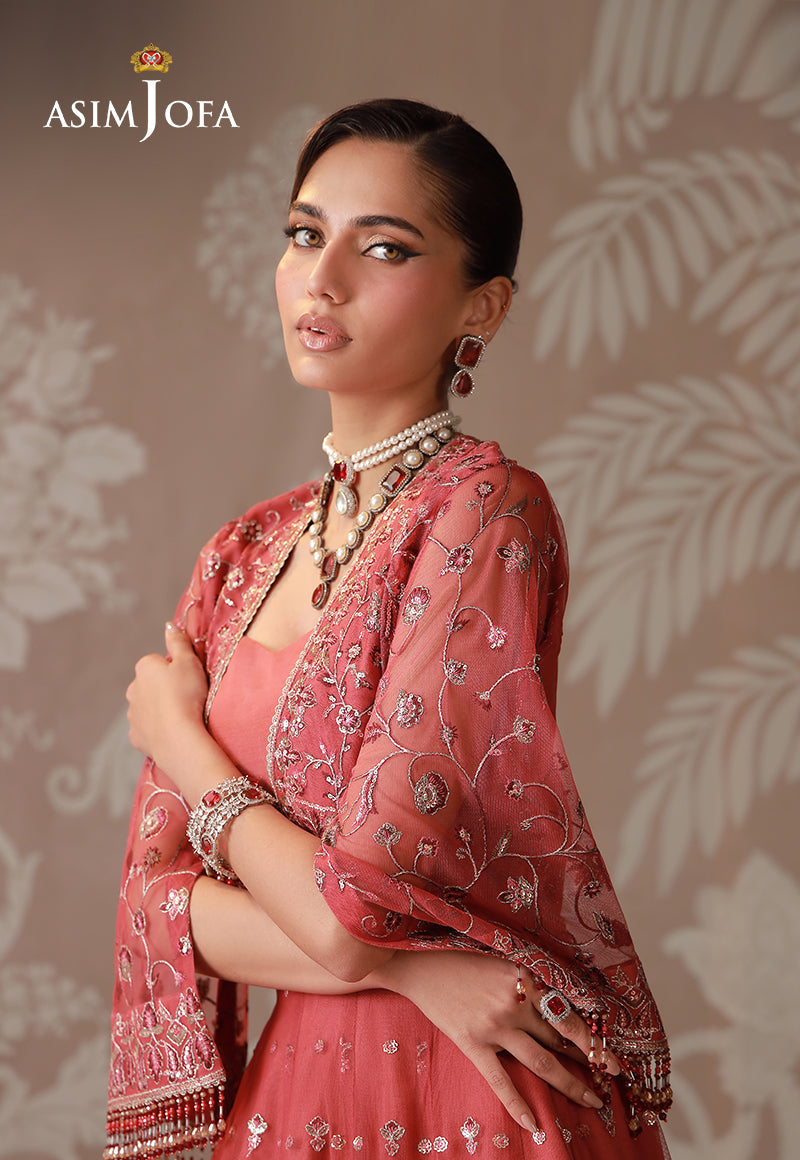 Asim Jofa | Zari Festive Collection | AJULD-04 - Formal Dress - available at Maria Faisal in UK and USA.