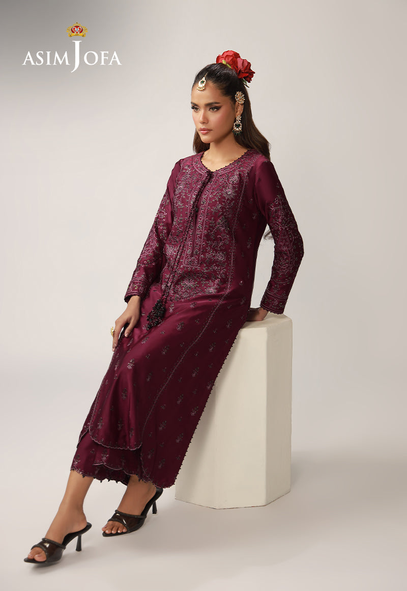 Asim Jofa | Layaan Festive Collection | AJULO-03 - Formal Dress - available at Maria Faisal in UK and USA.