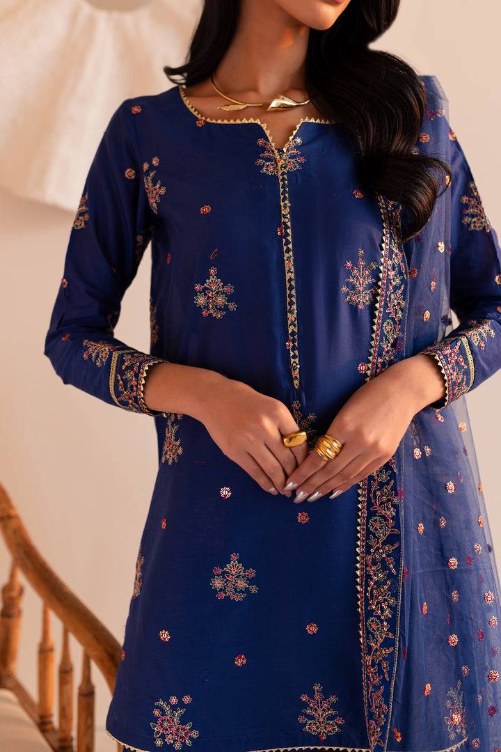 Batik | Zaynur Luxe Pret Edit | Bluish by Maria Faisal - Registered Vendor of : Batik - type : Ladies Clothes - 100% original wedding dresses