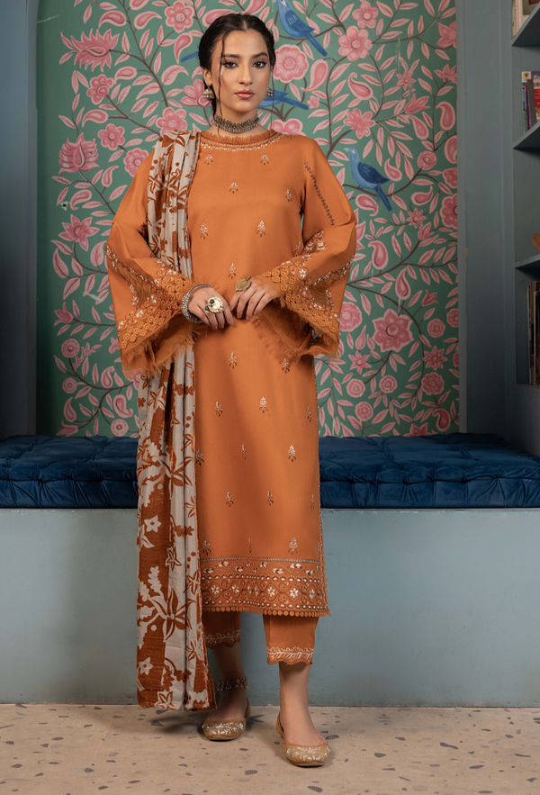 Humdum | Zouq 25 |  D08 - Ladies Clothes - Maria Faisal