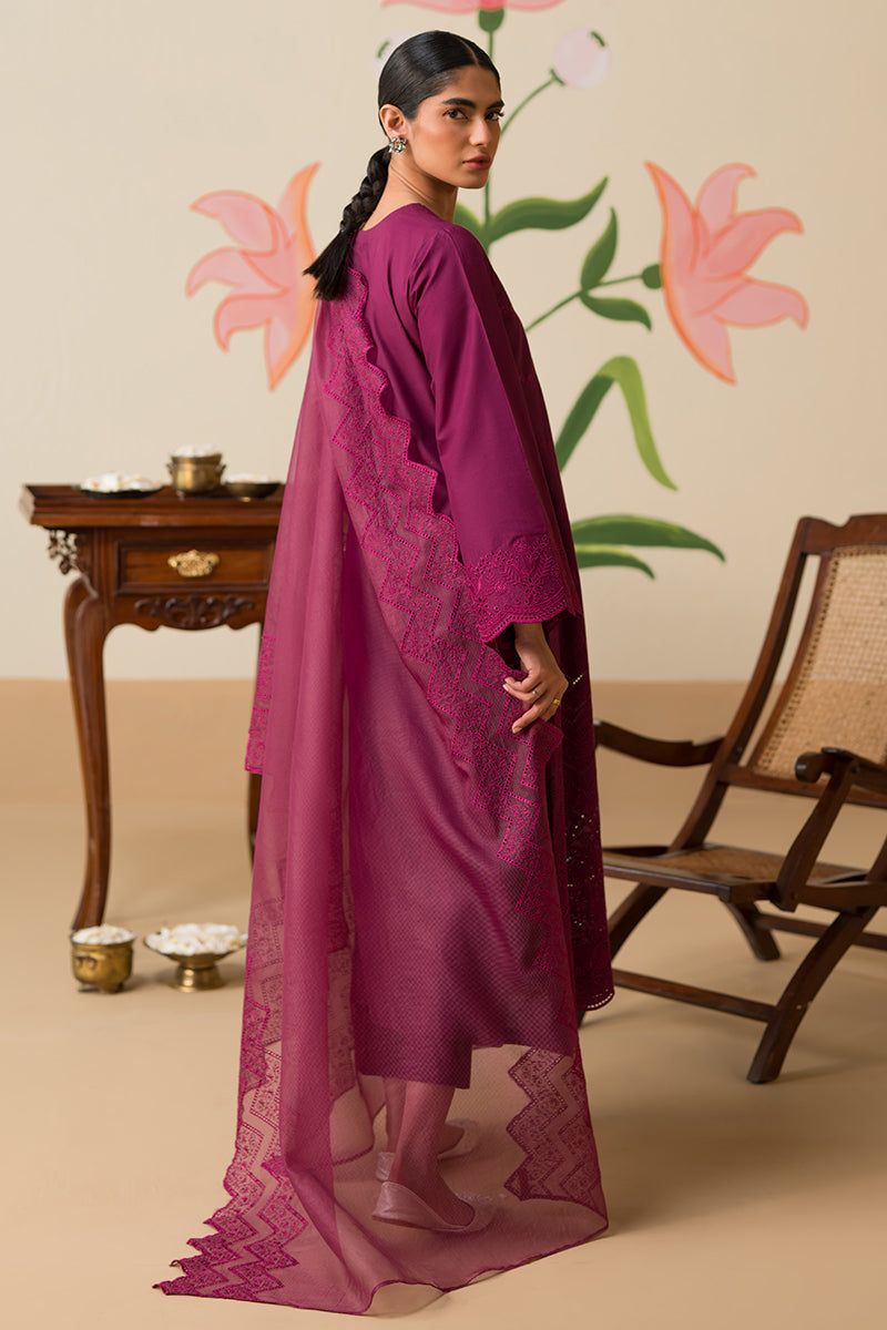 Cross Stitch | Chikankari Lawn Collection | P-07 - Maria Faisal
