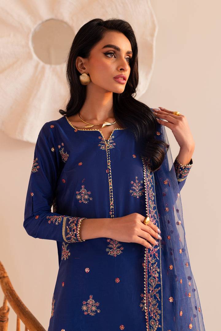 Batik | Zaynur Luxe Pret Edit | Bluish by Maria Faisal - Registered Vendor of : Batik - type : Ladies Clothes - 100% original wedding dresses