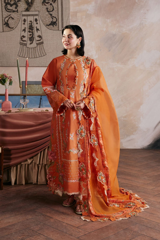 Maryam Hussain | Luxury Lawn 26 Vol 2 | Sharjeena - Luxury Dress - available at Maria Faisal in UK and USA.
