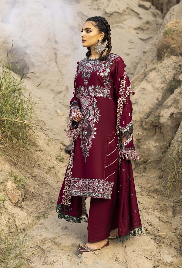Humdum I Sierra Wool I Sierra-D05 - Ladies Clothes - Maria Faisal
