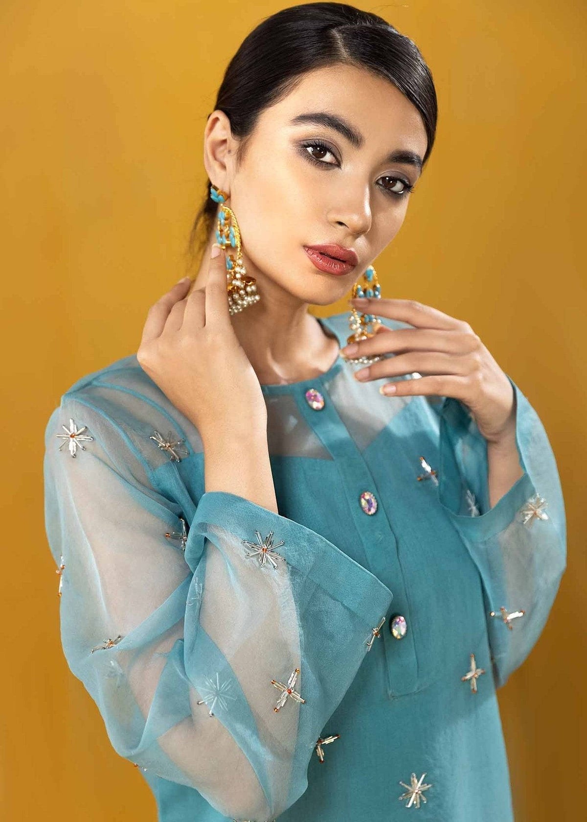 Hana | Vibrant Beyond | Allure-VB-1004 by Maria Faisal - Registered Vendor of : Hana - type : Ladies Clothes - 100% original wedding dresses