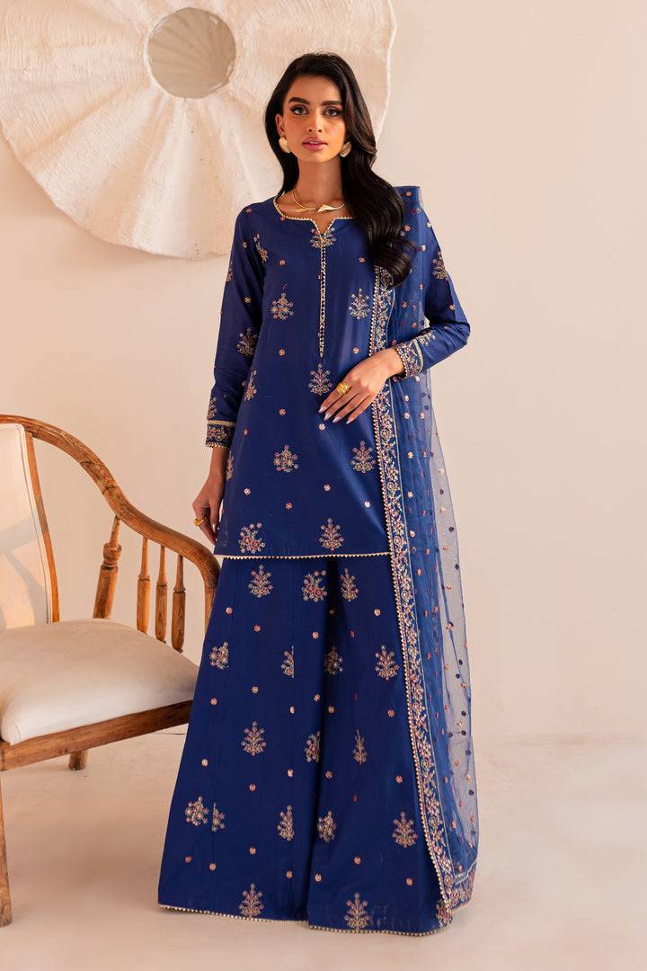Batik | Zaynur Luxe Pret Edit | Bluish by Maria Faisal - Registered Vendor of : Batik - type : Ladies Clothes - 100% original wedding dresses