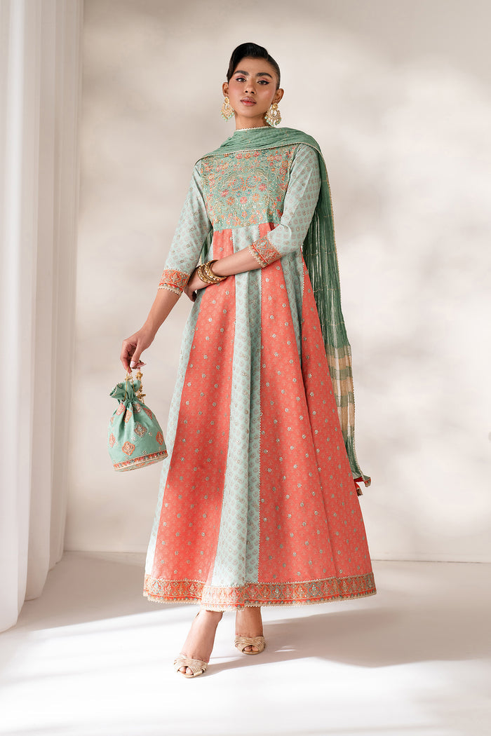 Baroque | Luxury Pret Formals | UF-4141 - Formal Dress - available at Maria Faisal in UK and USA.