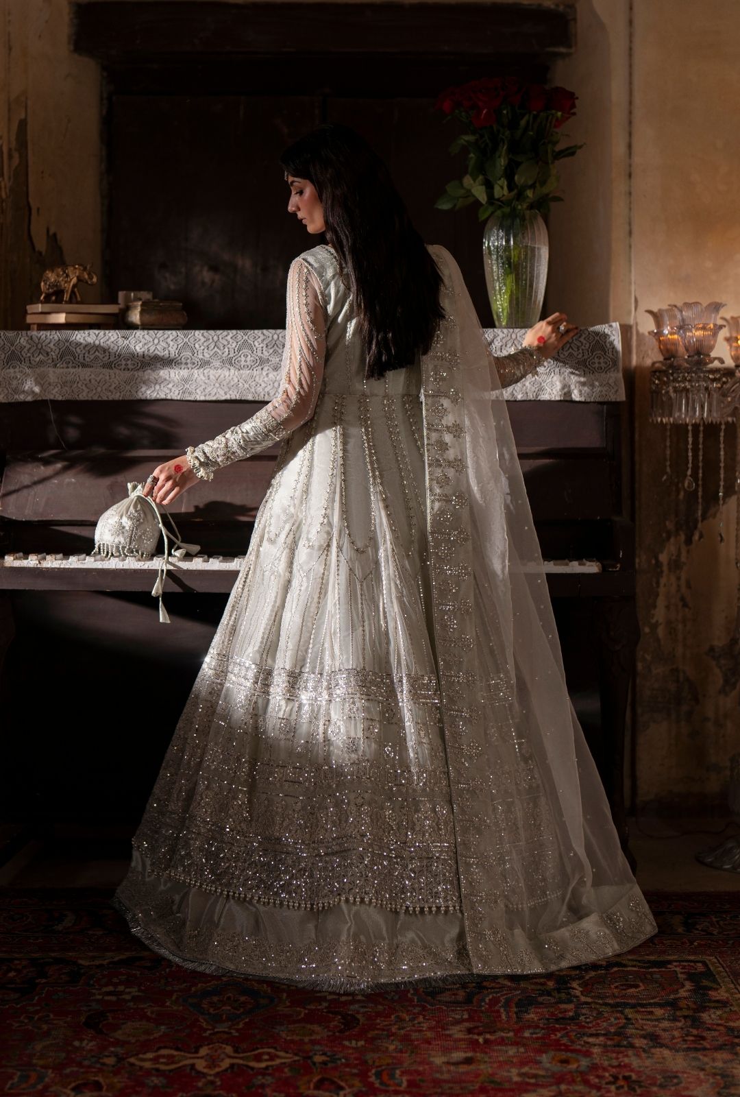 Ajr Couture | Dastan e Ishq | Roohi - Formal Dress - available at Maria Faisal in UK and USA.