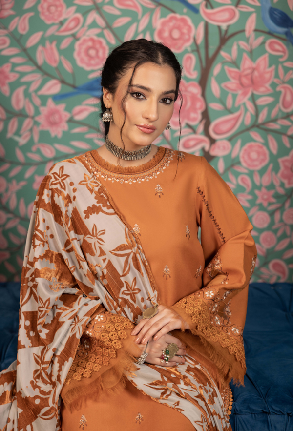 Humdum | Zouq 25 |  D08 - Ladies Clothes - Maria Faisal