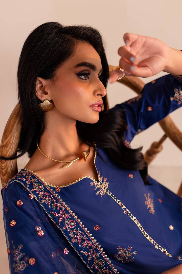 Batik | Zaynur Luxe Pret Edit | Bluish by Maria Faisal - Registered Vendor of : Batik - type : Ladies Clothes - 100% original wedding dresses