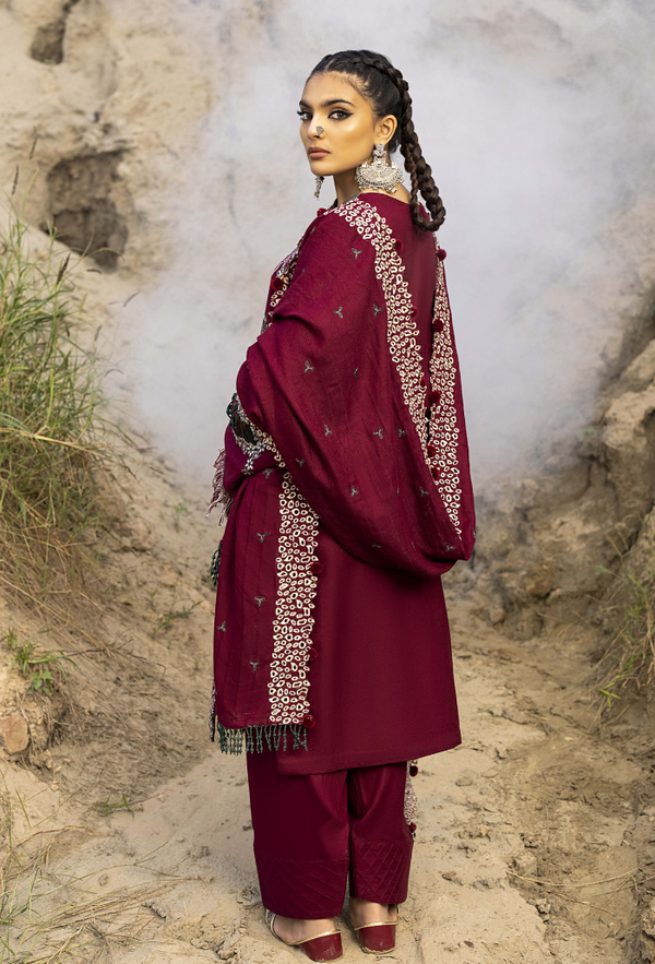 Humdum I Sierra Wool I Sierra-D05 - Ladies Clothes - Maria Faisal