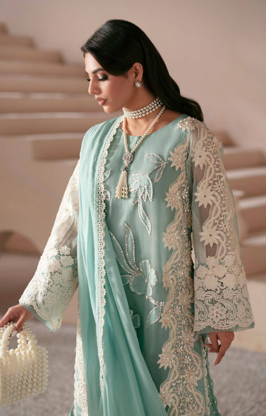 Ajr Couture | Symphony Luxe Festive 25 | Ember by Maria Faisal - Registered Vendor of : AJR Couture - type : Ladies Clothes - 100% original wedding dresses