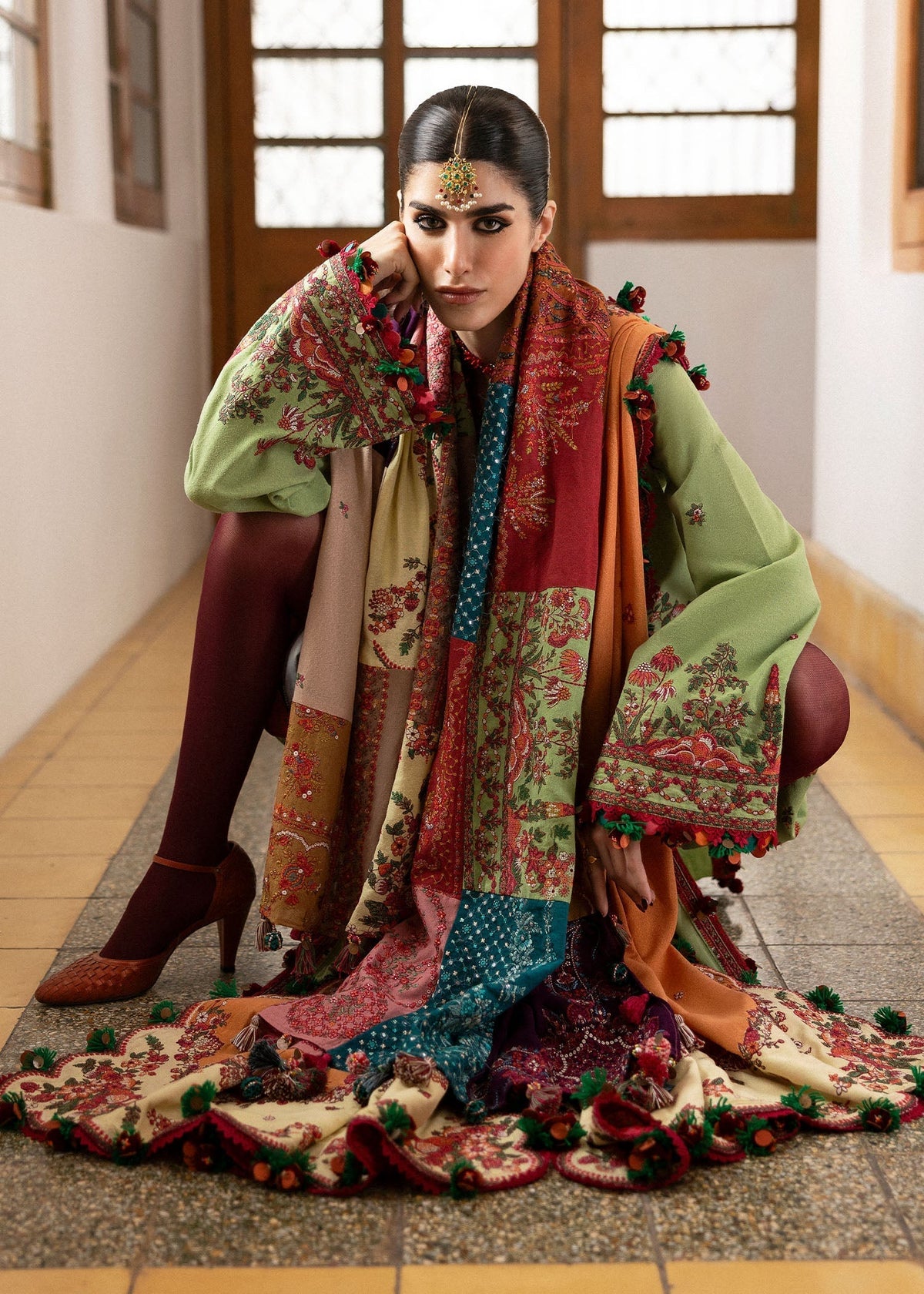 Hussain Rehar | Karandi Winter 24 | Mosy - Ladies Clothes - Maria Faisal