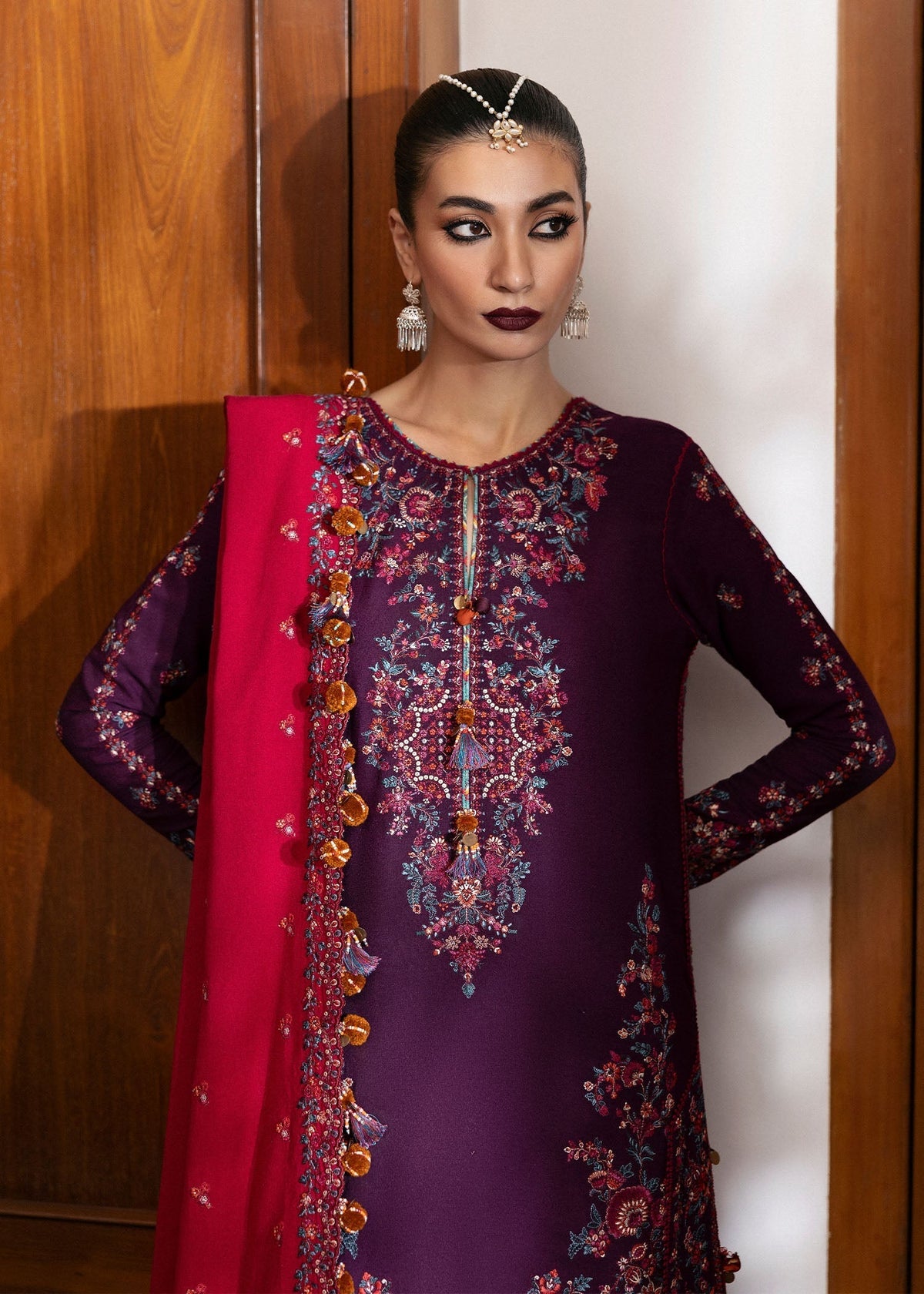 Hussain Rehar | Karandi Winter 24 | Liliana - Ladies Clothes - Maria Faisal