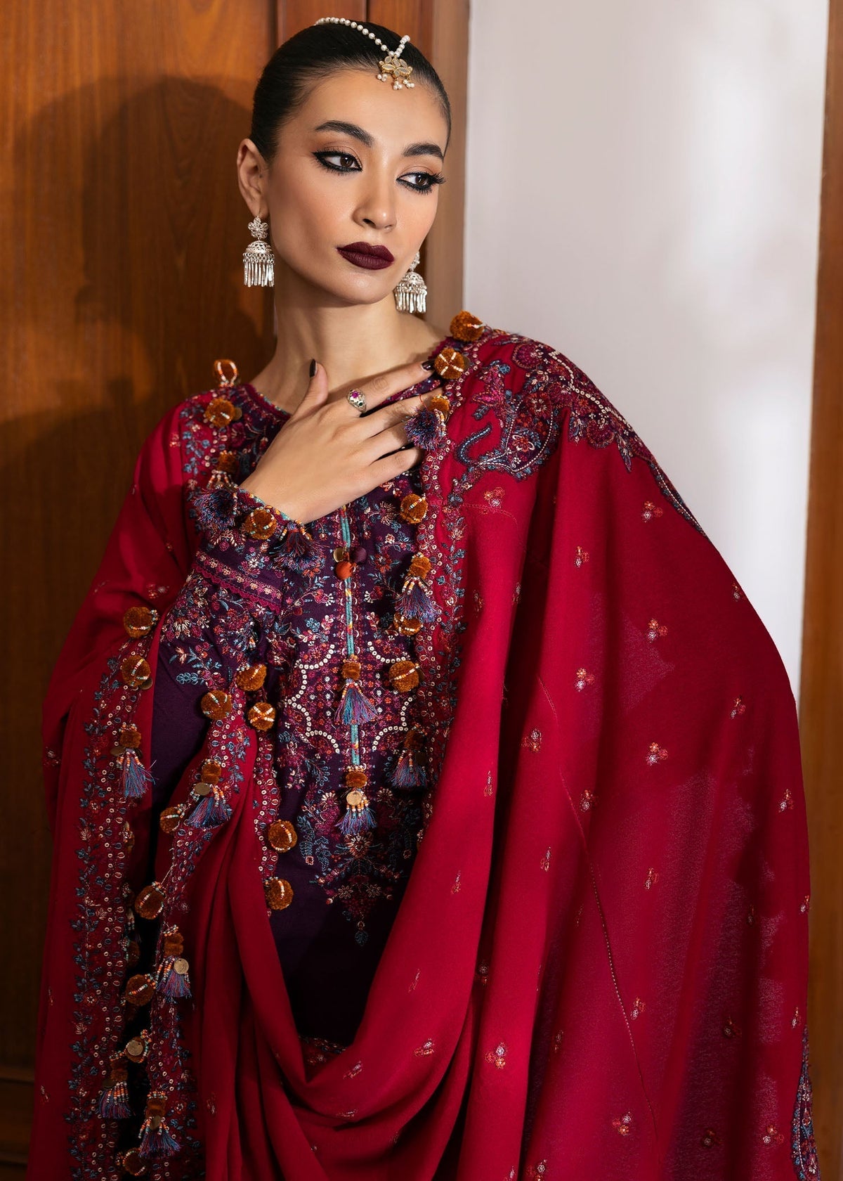 Hussain Rehar | Karandi Winter 24 | Liliana - Ladies Clothes - Maria Faisal