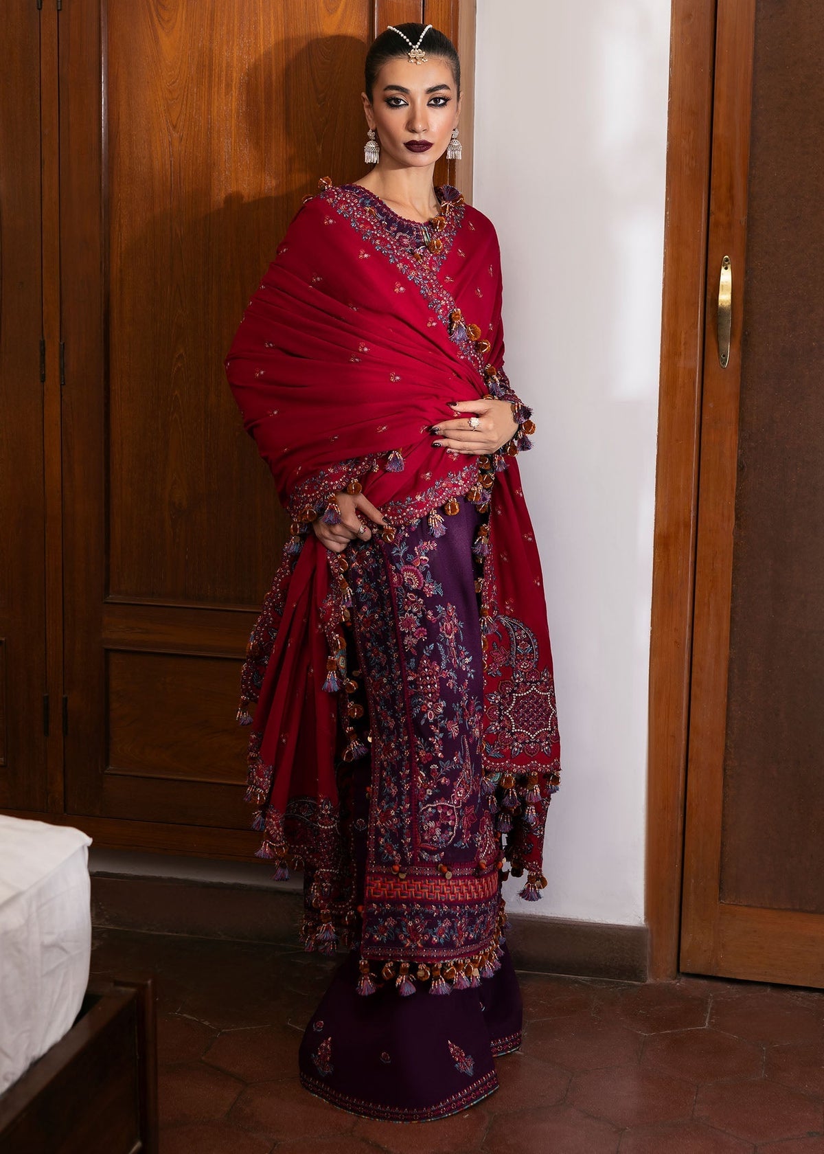Hussain Rehar | Karandi Winter 24 | Liliana - Ladies Clothes - Maria Faisal