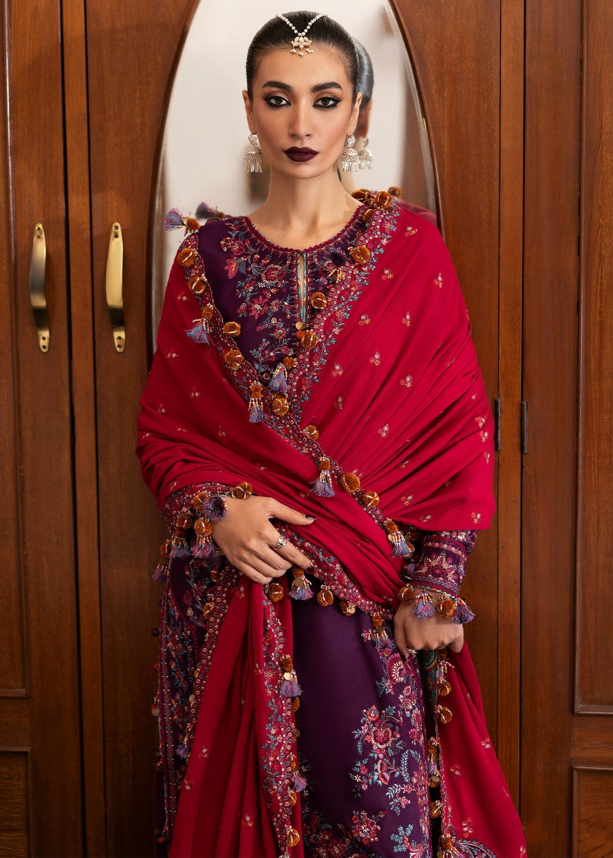 Hussain Rehar | Karandi Winter 24 | Liliana - Ladies Clothes - Maria Faisal