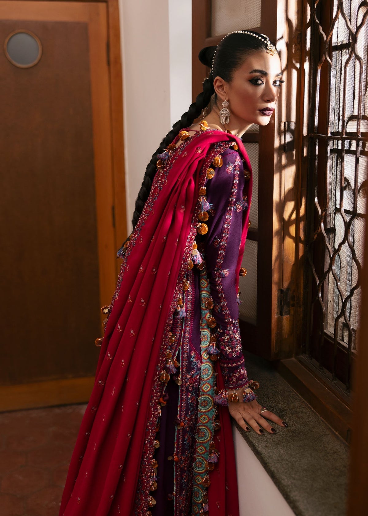 Hussain Rehar | Karandi Winter 24 | Liliana - Ladies Clothes - Maria Faisal