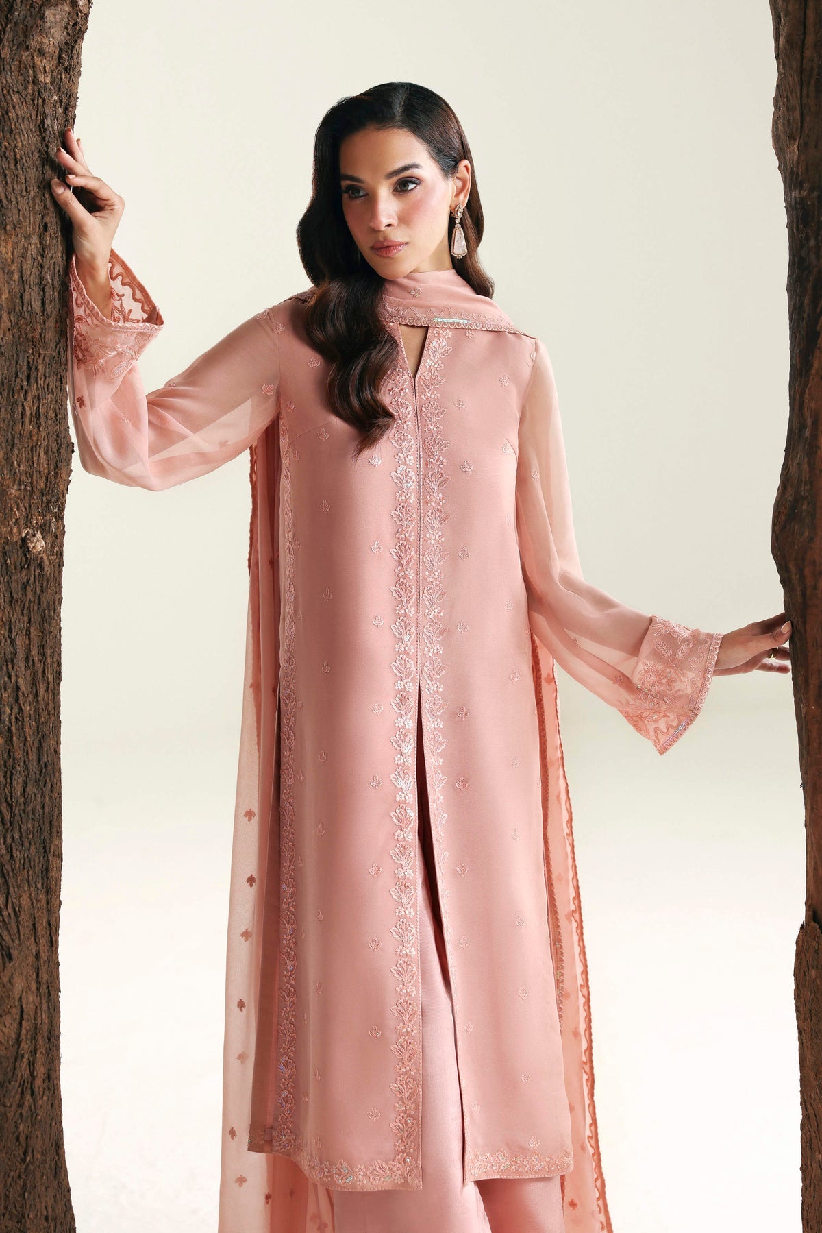 Akbar Aslam | Formal Pret | Solae - Formal Dress - available at Maria Faisal in UK and USA.