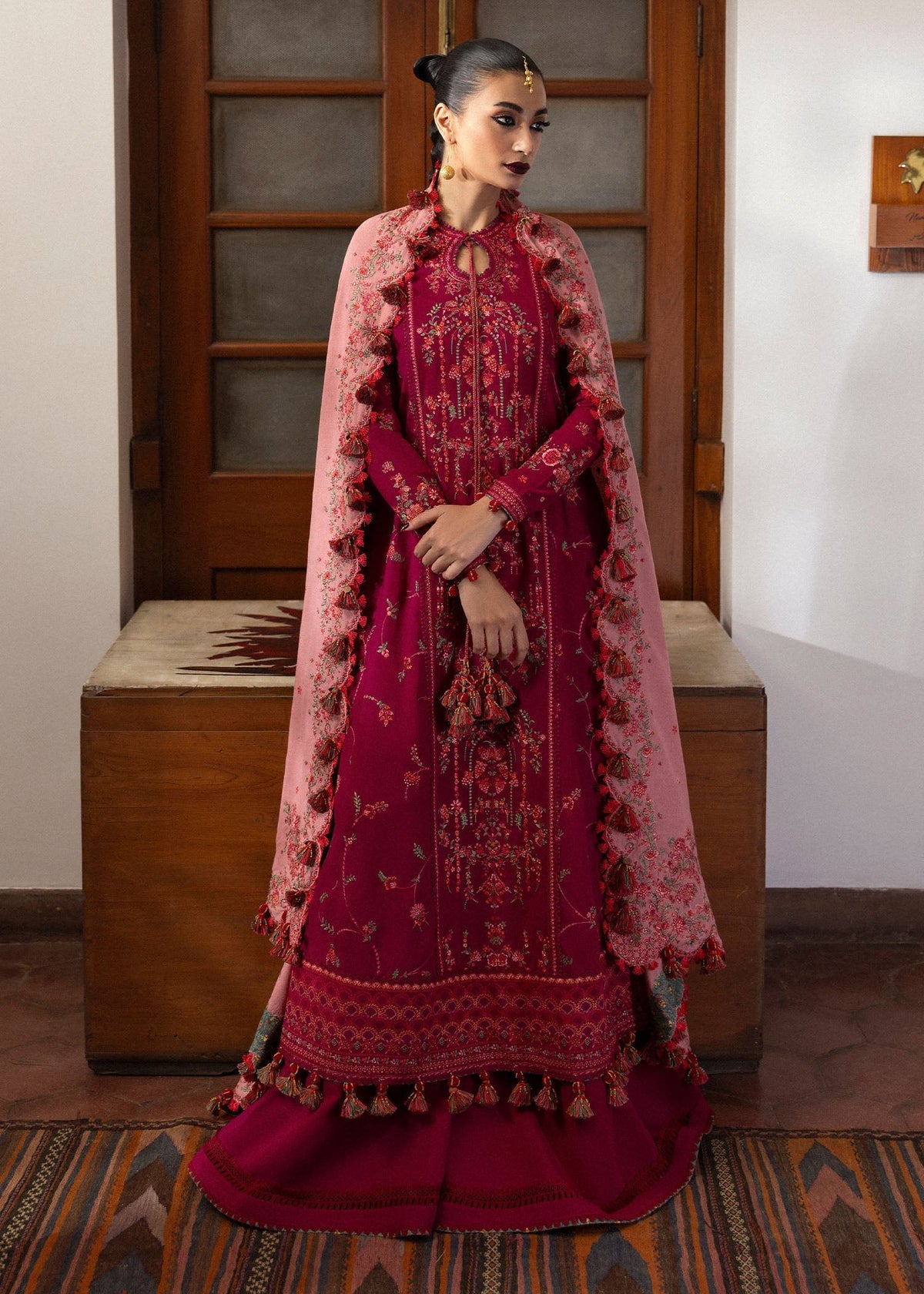 Hussain Rehar | Karandi Winter 24 | Amani - Ladies Clothes - Maria Faisal