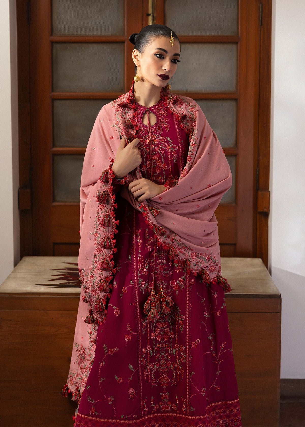 Hussain Rehar | Karandi Winter 24 | Amani - Ladies Clothes - Maria Faisal