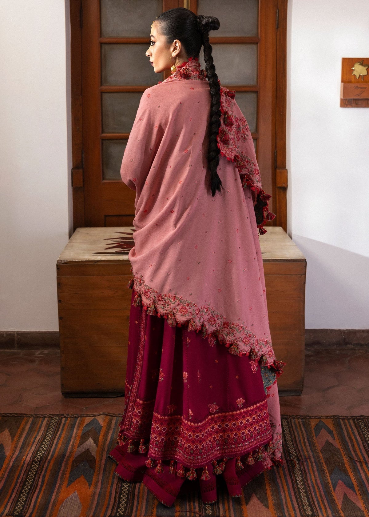 Hussain Rehar | Karandi Winter 24 | Amani - Ladies Clothes - Maria Faisal