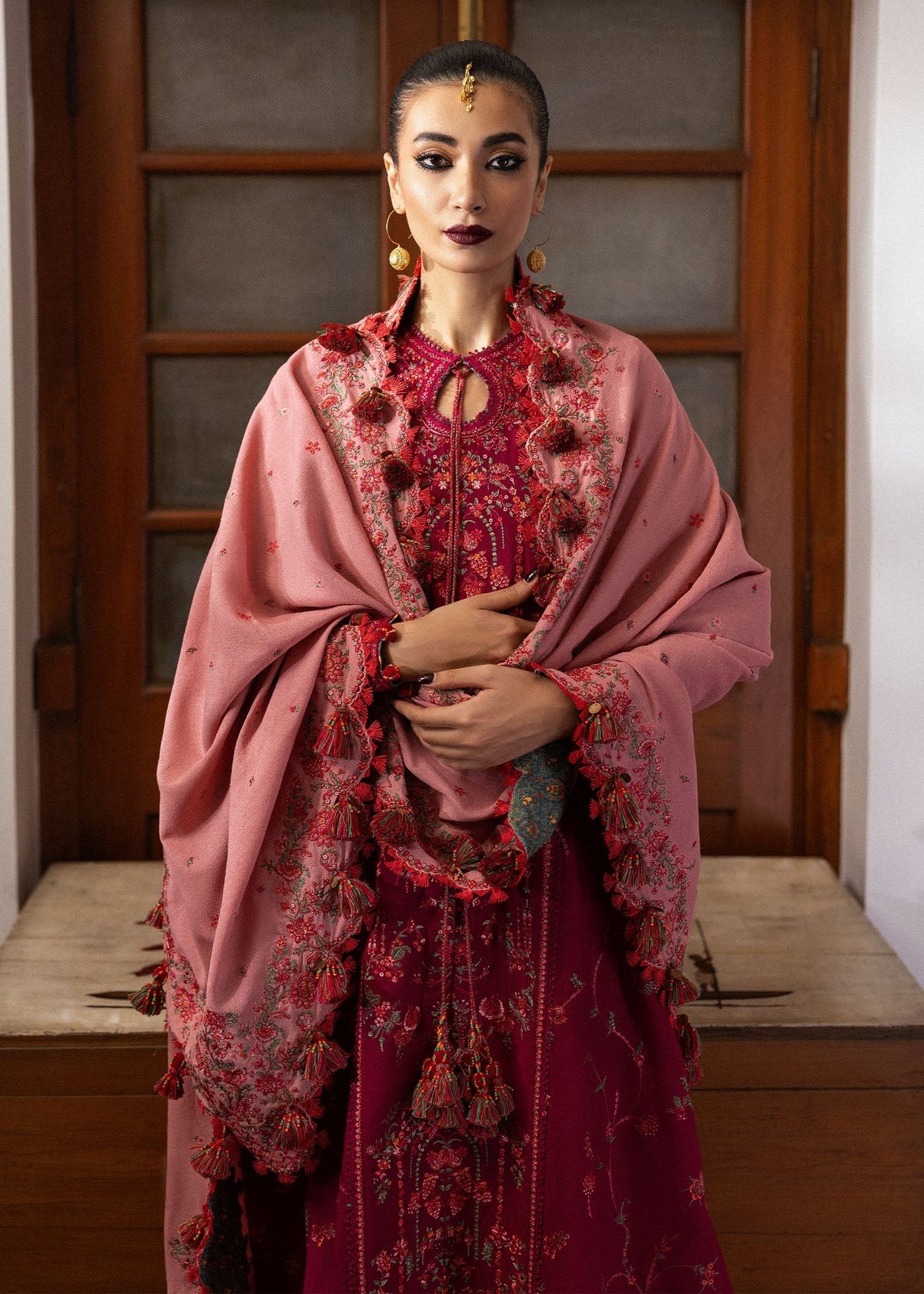 Hussain Rehar | Karandi Winter 24 | Amani - Ladies Clothes - Maria Faisal