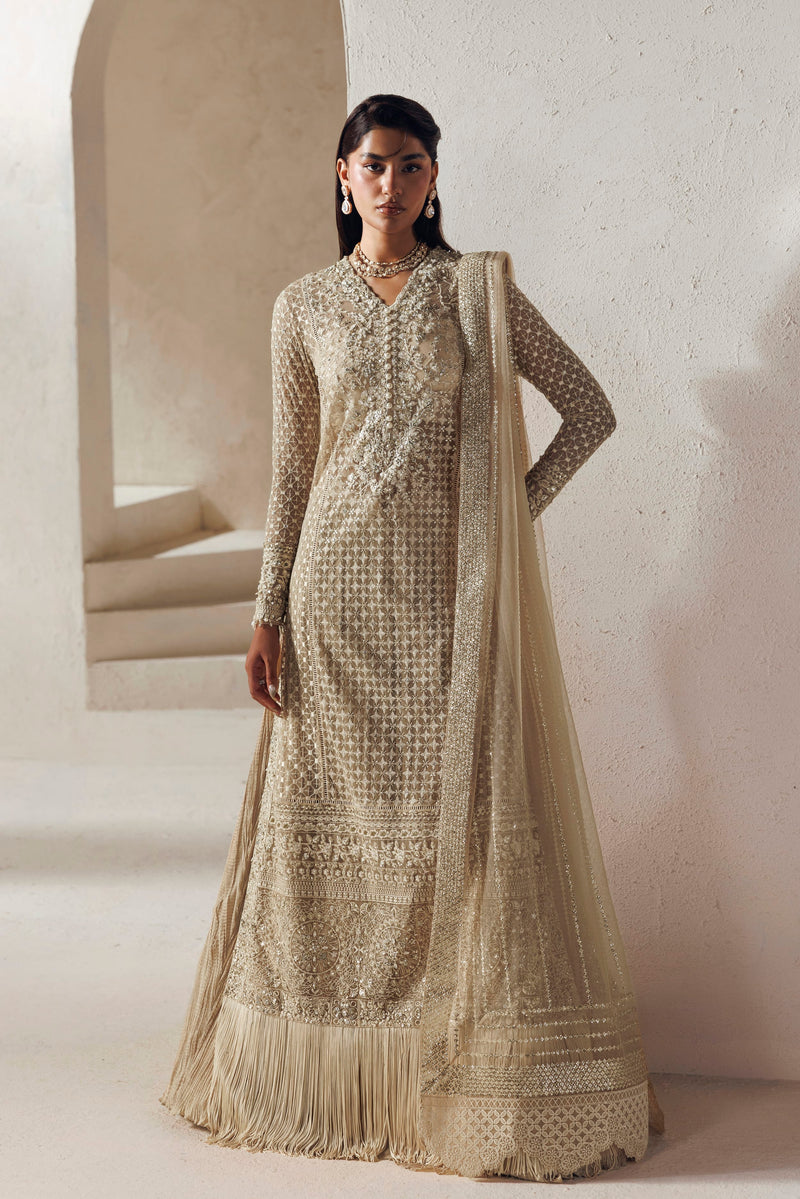 Akbar Aslam | Modern Muse 26 | Sevilla - Formal Dress - available at Maria Faisal in UK and USA.