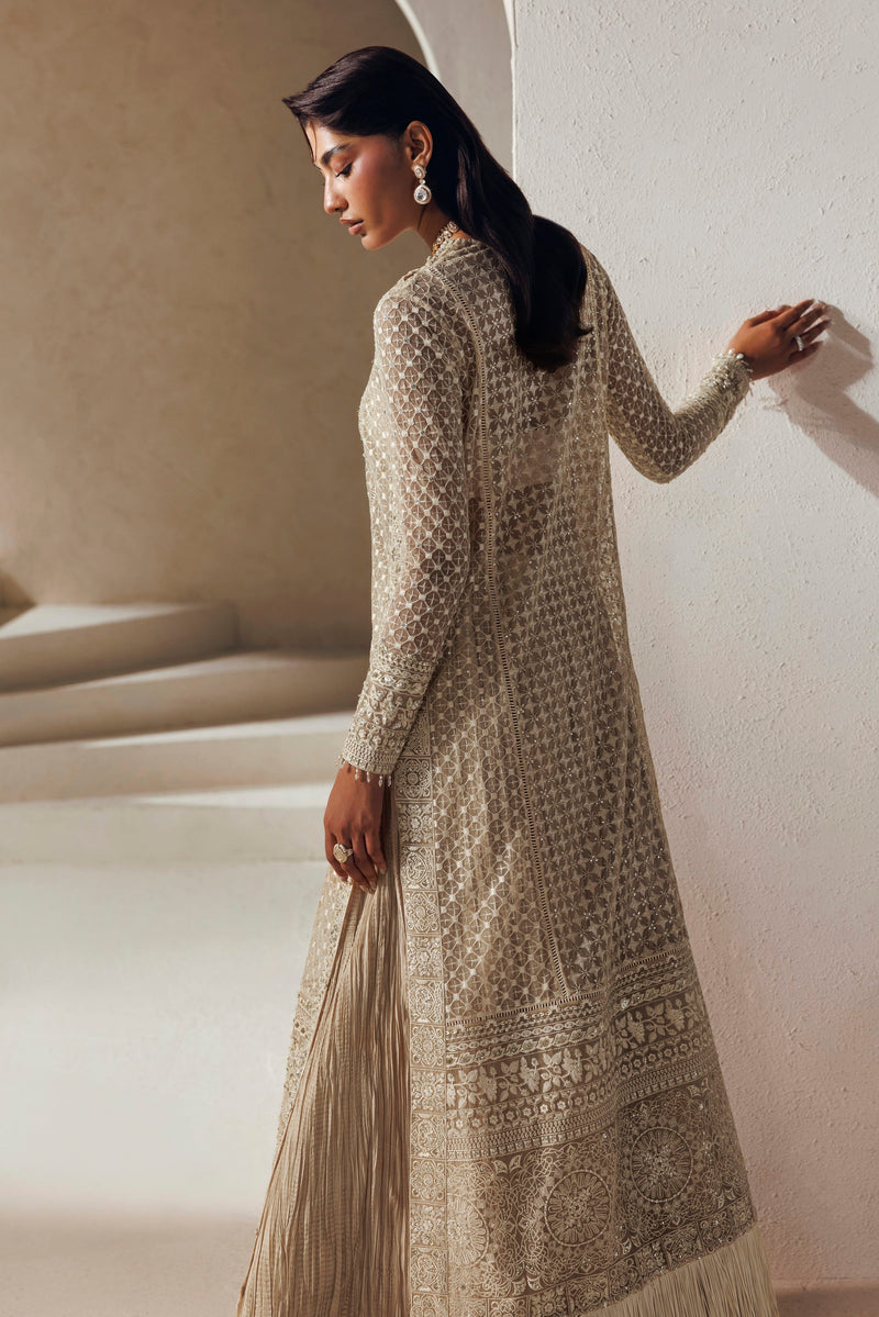 Akbar Aslam | Modern Muse 26 | Sevilla - Formal Dress - available at Maria Faisal in UK and USA.