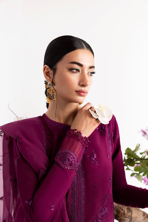 Enzo I Tu Es Aime I Prune - Ladies Clothes - Maria Faisal