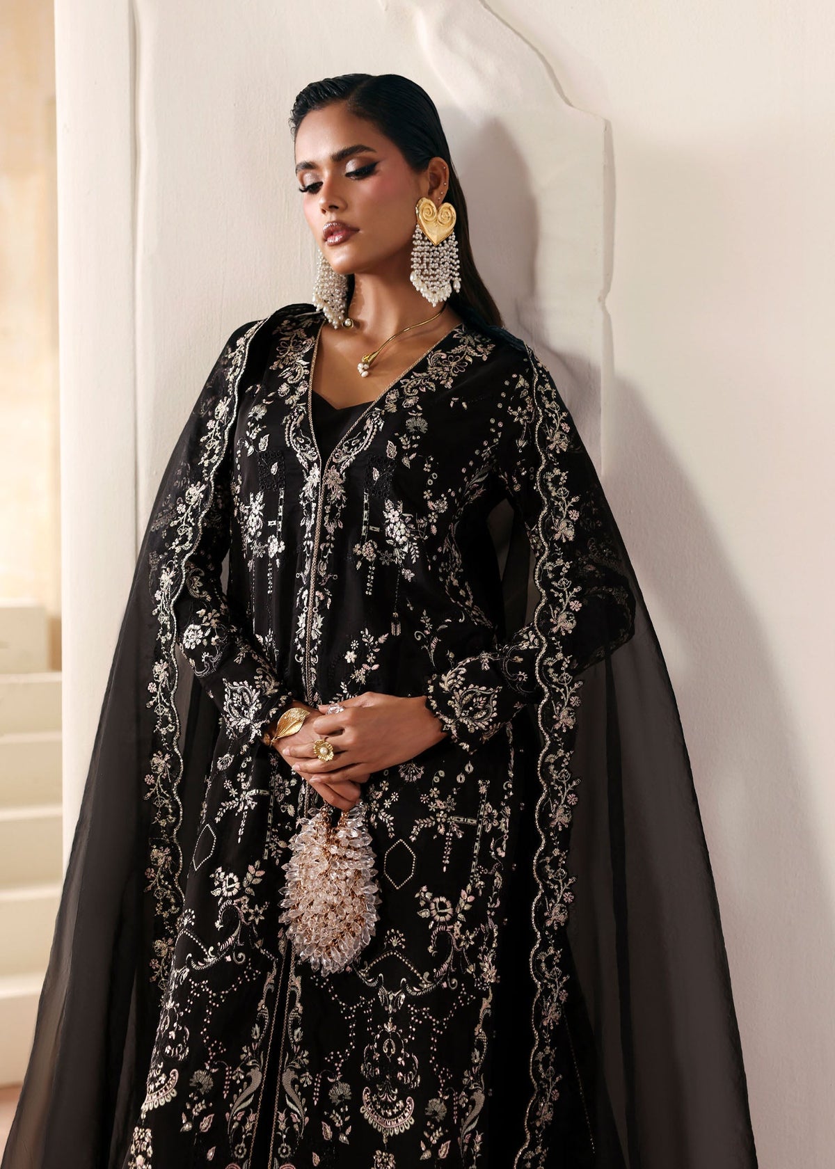 Kanwal Malik | Rea Luxury Pret 26 | Mahsa - Luxury Dress - available at Maria Faisal in UK and USA.