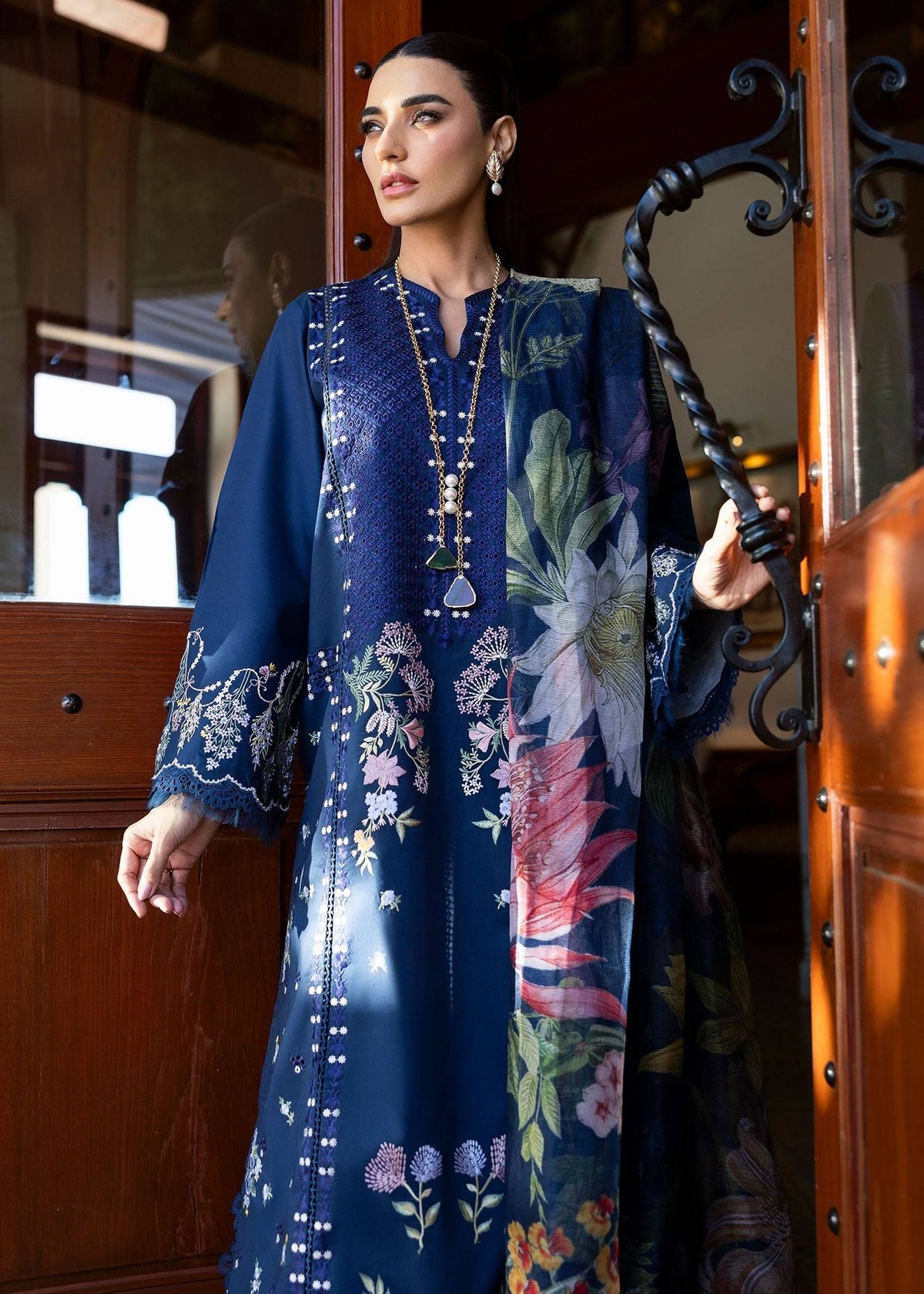 Saira Shakira | Bloom Lawn 25 | HANGING GARDENS 2-B by Maria Faisal - Registered Vendor of : Saira Shakira - type : Ladies Clothes - 100% original wedding dresses