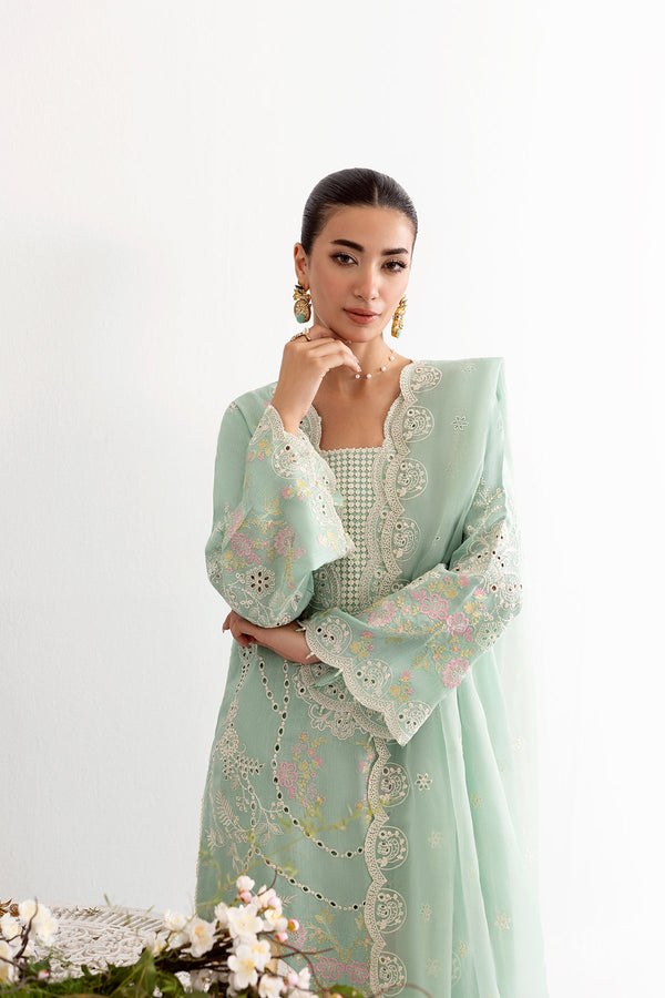 Enzo I Tu Es Aime I Menthe - Ladies Clothes - Maria Faisal
