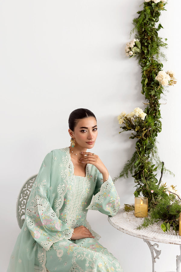 Enzo I Tu Es Aime I Menthe - Ladies Clothes - Maria Faisal