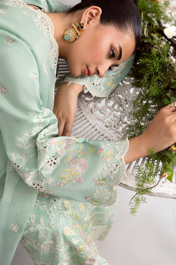 Enzo I Tu Es Aime I Menthe - Ladies Clothes - Maria Faisal